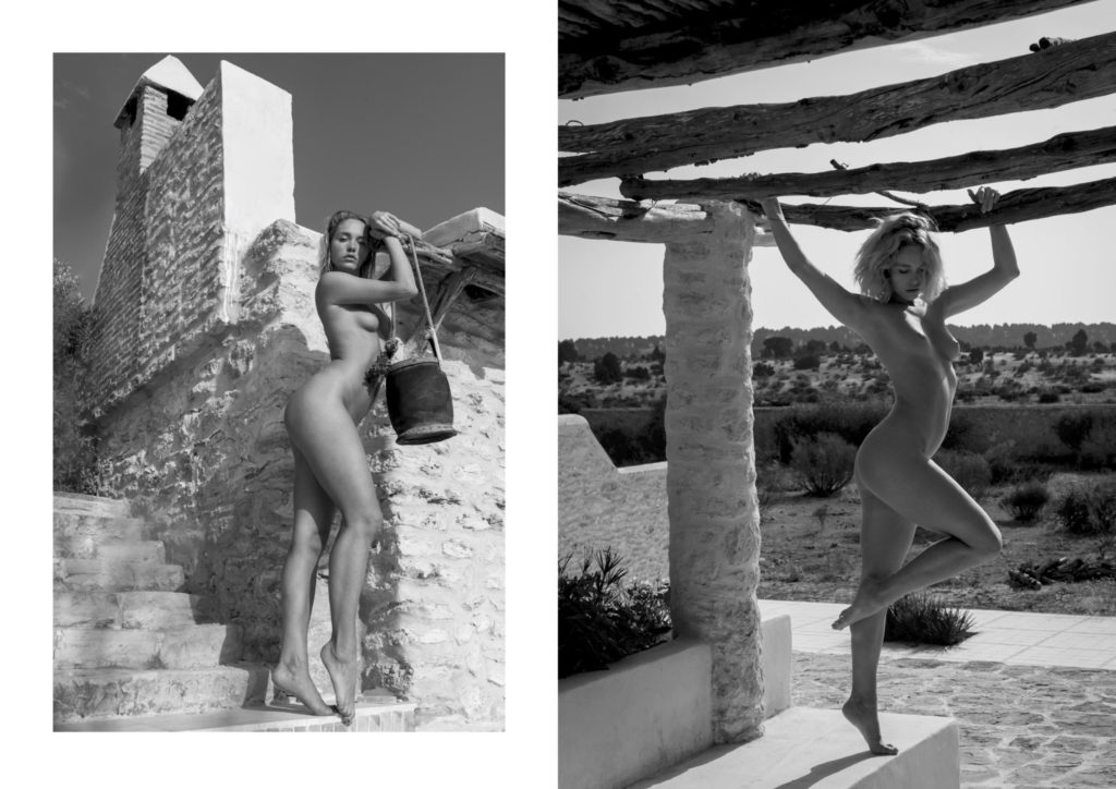 edito Normal Magazine nude photography in black and white 5