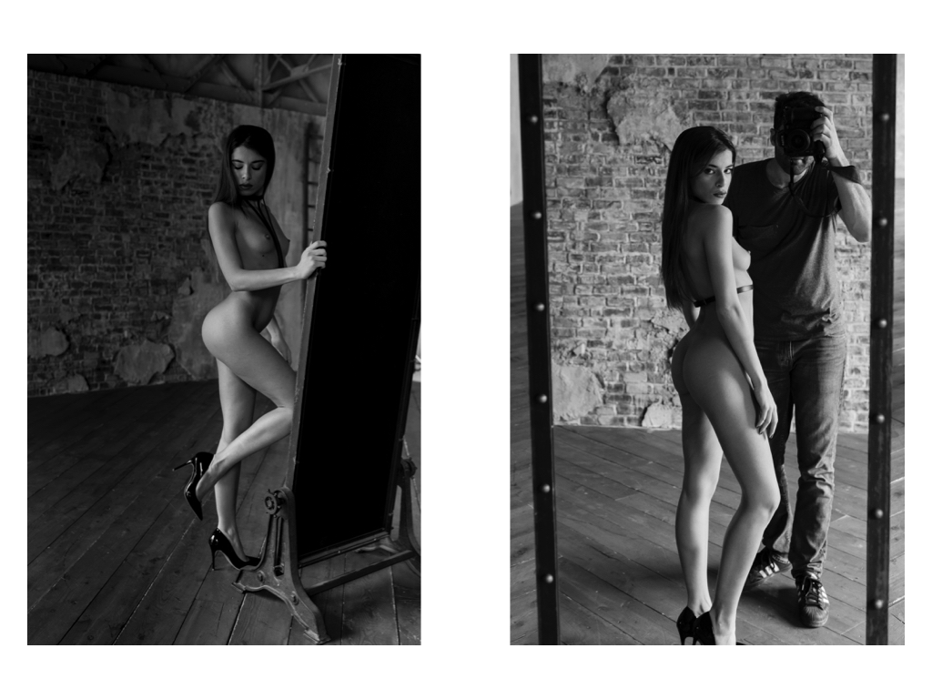 edito Traaaw Magazine nude photography in black and white