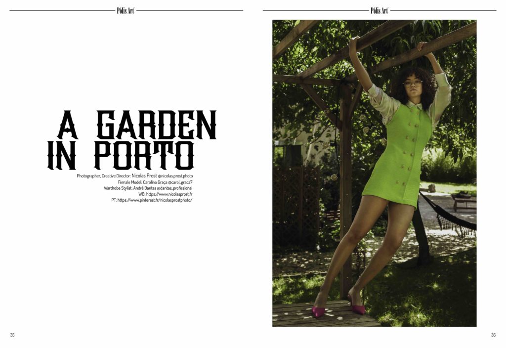 edito PolisART magazine fashion photography in color